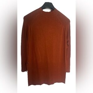 NWT Joseph Ribkoff Women’s Brick Orange Pullover Cardigan Sweater Medium